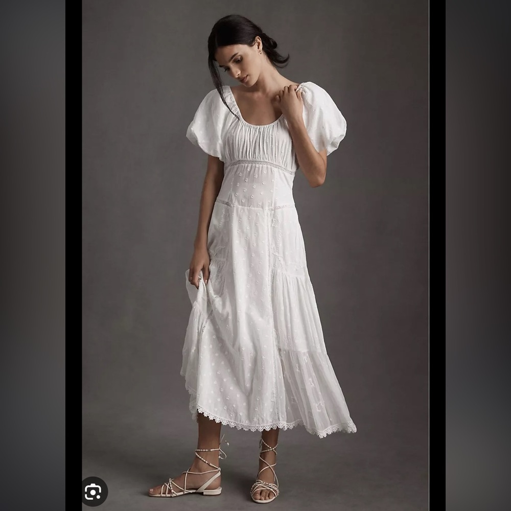 LoveShackFancy White Dress